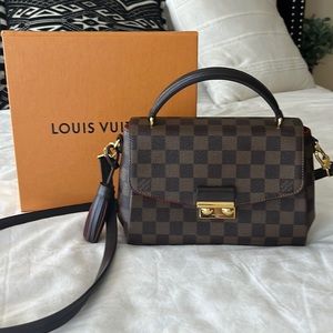 LOUIS VUITTON CROISETTE Damier Ebene